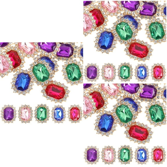 60 Pcs Decor Shoe Charms for Sneakers Shoelace Accessories Shoes Applique Acrylic