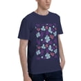 thumbnail image 2 of Bingfone Ornamental Turtles Men'S Loose Fit Short-Sleeve Pocket T-Shirt, 2 of 7