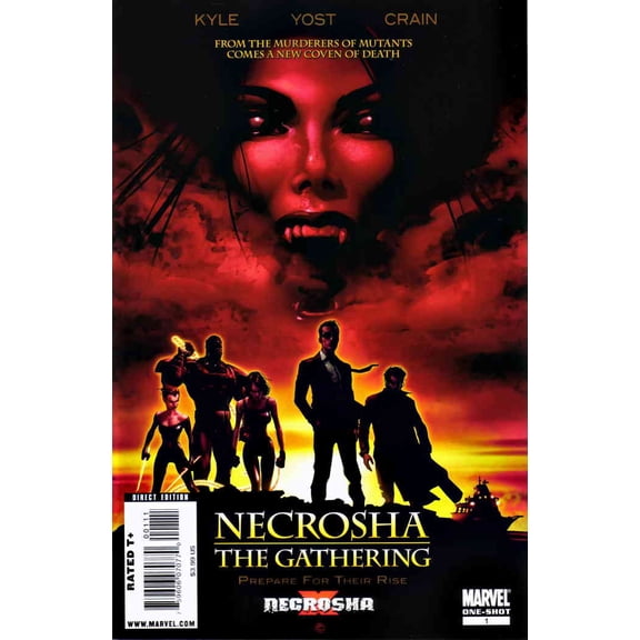 X Necrosha: The Gathering #1 VF ; Marvel Comic Book
