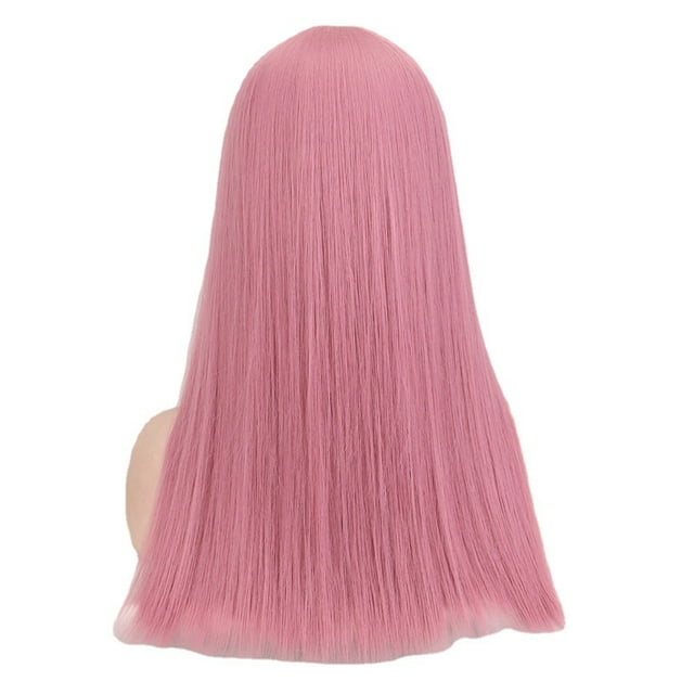 Peluca de cosplay Descendants Mal con pelo sintético para Halloween
