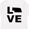 thumbnail image 4 of Inktastic Love Nebraska Boys or Girls Long Sleeve Toddler T-Shirt, 4 of 5