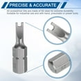 thumbnail image 4 of U Shape Screwdriver Bits U1.7 1/4" Hex Shank 1" Insert Bits S2 Magnetic U Type Screwdriver for Electronic Appliances, 4 of 7