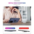 thumbnail image 2 of Compatible with S21 Ultra 5G Case, Extreme Protection Military Armor Dual Layer Protective Cover with 360 Degree Swivel Ring Kickstand Blue, 2 of 15