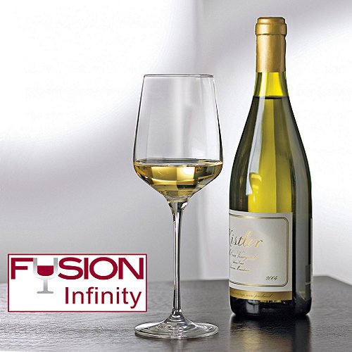 Wine Enthusiast 7340304 Fusion Infinity Chardonnay/Chablis Wine Glasses