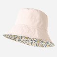thumbnail image 2 of CoCopeaunts Summer Casual Bucket Hat for Women Wide Brim Outdoor Travel Sunscreen Fisherman Hat Ladies Floral Cotton Sun Cap, 2 of 8