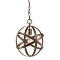 thumbnail image 2 of Millennium Lighting 13" 1 Light Metal Pendant Light in Antique Silver, 2 of 2