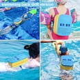 thumbnail image 3 of Swimming Foam Back Floating Board with Buckle Belt Water Training Aid, 3 of 5