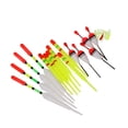 thumbnail image 2 of relayinert Set of 15 Plastic Fishing Floats Slip Indicator Sizes Assorted Tube Style A 1Set, 2 of 6