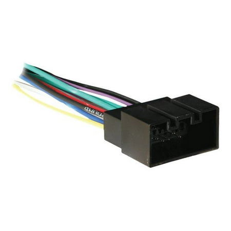 Metra - Turbo Wire 20-Pin Wire Harness for Select Jaguar and Land Rover Vehicles - Black