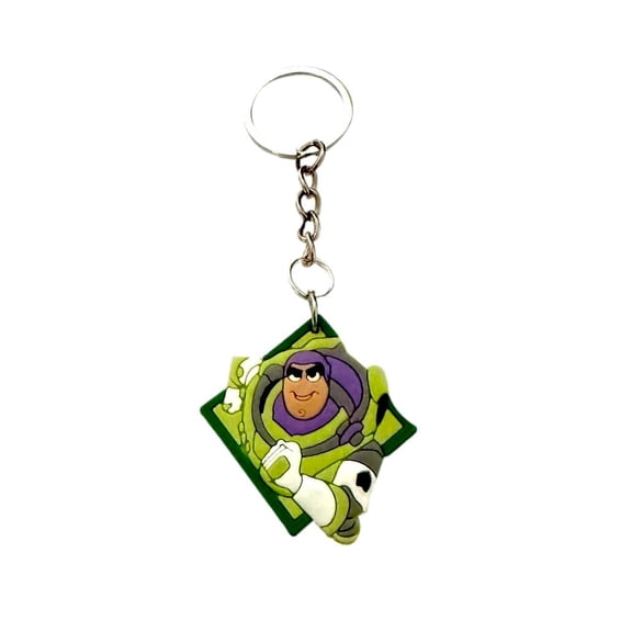 Buzz Lightyear Toy Story Soft Touch Rubber Keychain Keyring