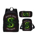 thumbnail image 1 of Set de mochilas escolares Riverdales Anime Mochila impermeable de nylon, 1 of 1