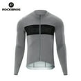 thumbnail image 3 of ROCKBROS Cycling Jersey Tencel Modal Xmicro-fiber Wool High Elasticity Soft & Skin-friendly Comfortable/Breathable 3-sided Pocket Cycling Shirt Outfit, 3 of 27