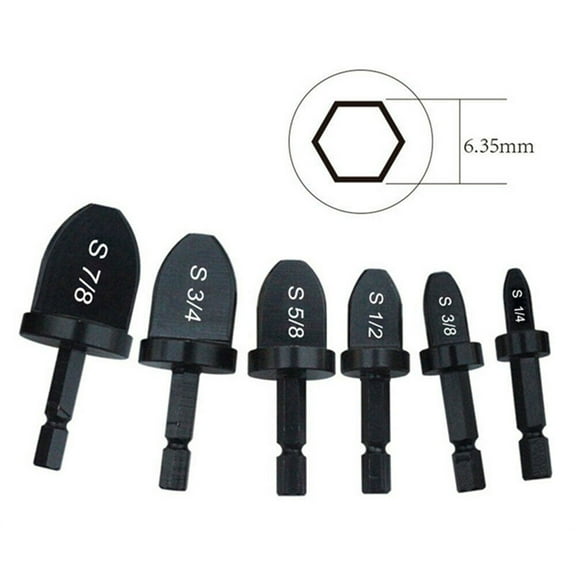 Shinysix Tube Expander Kit for Air Conditioner Copper Tubes, 6Pcs Swaging Tool Set for Quick Flaring, DIY Repair