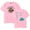 Pink, variant on Milo J La Vida Era Mas Corta T-shirt Unisex Crewneck Short Sleeve Casual Fashion Tee