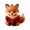 B, variant on Chanana Reading Fox Ornament, Cute Reading Ornament, Woodland Animals Christmas Decoration for Tree, Book Lovers, and Nature Enthusiasts