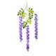thumbnail image 1 of Flores artificiales de glicina, guirnalda colgante de glicina falsa, cadena de flores de seda sintética para arco de boda, ceremonia, fiesta, jardín, hogar, decoración de fondo., 1 of 8