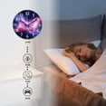 thumbnail image 4 of Personalized Wall Clock Non-Ticking Silent Clocks Battery Operated Round Clocks Decorative for Bathroom,Office-Beautiful Butterfly With Transparent Wings Made Of Purple Light(12inch), 4 of 4