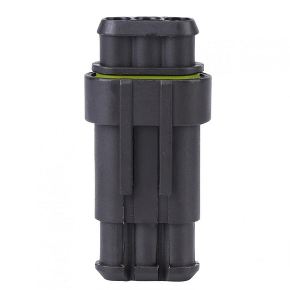 Henmomu 10 Set 3 Pin Way Waterproof Electrical Connector Car Wire Connector Plug Terminal,Waterproof Electrical Wiring Connector,Waterproof Female Electrical Connector