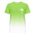 thumbnail image 5 of Tops para hombre, blusas y camisas de manga corta con cuello redondo para hombre, jersey informal de moda con estampado de cuello redondo para hombre, pantalones cortos deportivos para fitness, blusa, 5 of 5