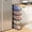 Black, variant on Baxikayon 4-Pack Stackable Can Organizer with Handles, Foldable Wire Soda & Canned Food Storage Rack for Kitchen Pantry Cabinet, White