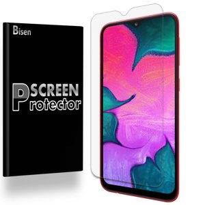 Fit For Samsung Galaxy A20 [4-Pack BISEN] Ultra Clear Screen Protector, Anti-Scratch, Anti-Shock