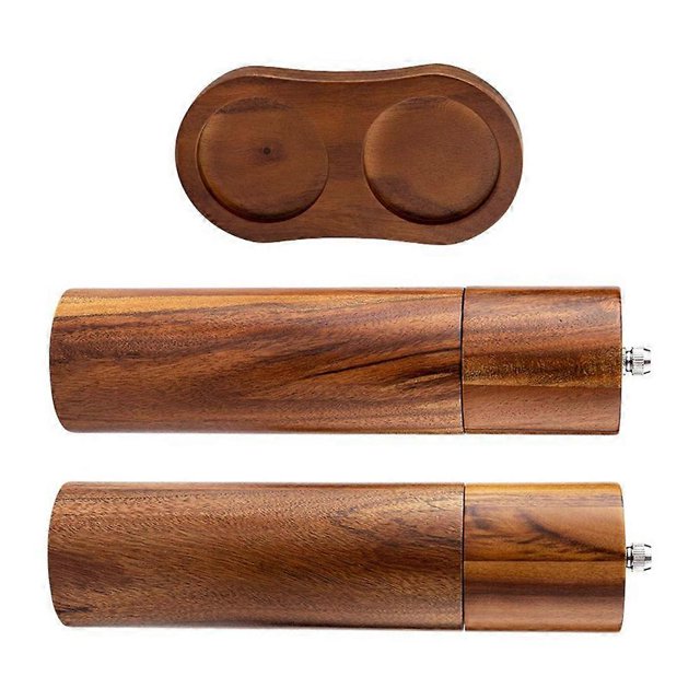 Manual Pepper Grinder 1Set Brown Ceramic Kitchen Supplies with Mood-Boosting Experience for Home Use