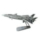 thumbnail image 5 of Avión de combate J20 a escala 1/100, modelo de aleación fundida a presión, juguete de mesa, decoración para niños gris, 5 of 9