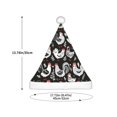 thumbnail image 3 of Honeii Laying Hens And Roosters Print Hat Santa Claus Hat For Xmas Party, Christmas Caps For Boys Girls Child,Christmas Beanie, 3 of 6