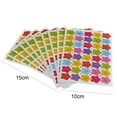 thumbnail image 5 of Yesbay 10 Sheets Smile Stars Decal School Children Kids Teacher Label Reward Sticker,Sticker 1#,1#, 5 of 6