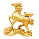 thumbnail image 4 of Estatua de caballo del zodíaco Feng Shui, año del caballo 2026, decoración de escritorio, figura decorativa de mascota para decoración de fiestas y Lingote, 4 of 9