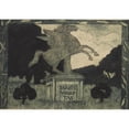 thumbnail image 2 of Anny Dollschein 18x14 Gold Ornate Wood Frame and Double Matted Museum Art Print Titled - Monument - the Arte Pleasure (After 1920), 2 of 4