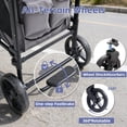 thumbnail image 4 of Stroller Wagon for 4 Kids, NEORIVER 4 Seater Wagon Stroller with Snack Tray, Large Storage Bag, Phone Cup Holder, Removable Canopy, Foldable Wagon Stroller 4 Seater with Adjustable Push Handles, 4 of 9