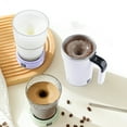 thumbnail image 2 of Auto Stirring Cup Coffee Protein Shakes Electric Mixer Grade Stainless Steel Mixing Mug Detachable Base, 2 of 8
