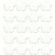 thumbnail image 1 of 20 cuentas de cristal transparente para exhibir uñas en forma de estrella, ideales para esmaltes de gel, para hacer joyas y manualidades, 1 of 8