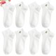 thumbnail image 1 of ADDHAT 4 Pares De Calcetines Tobilleros De Con Bordado Para Mujer Y, 1 of 7
