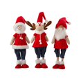 thumbnail image 2 of Muñeco de Papá Noel, figura navideña, regalo para amigos, adorno para festivales, decoraciones navideñas, muñeco de navideño para escritorio, 2 of 7