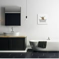 thumbnail image 2 of Stupell Industries Highland Cow Farmhouse Bathroom Graphic Art Gallery Wrapped Canvas Print Wall Art, Design by Annalisa Latella, 2 of 7