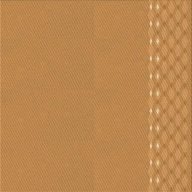 Ahgly Company Tapis d'Intérieur Lavable à la Machine, Carré, Transitionnel, Orange Foncé, Tapis de Zone, 5 Pieds Carré