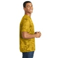 thumbnail image 3 of Sport Tek Adult Male Men CamoHex Short Sleeves T-Shirt Gold X-Small, 3 of 6