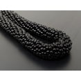 thumbnail image 3 of Black Seed Glass Beaded Necklace Fashion Statement Bib Women Jewelry, 3 of 6