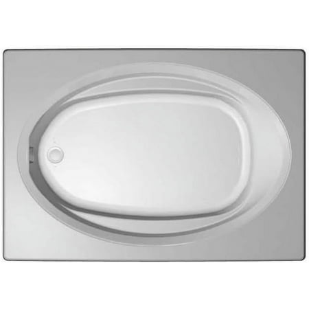 Jacuzzi J4s6042 Blx Xxx 60" X 42" Signature Three Wall Alcove Soaking Bathtub - White