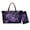 Butterfly Peony, variant on ZUXONGSY Wolf Rose Galaxy Print Top Handle Handbag Purses Set for Women Large Tote Bag Satchel Handbags with PU Cash Wallet , Lightweight Top Handles Work Bag Purses for Hiking Shopping