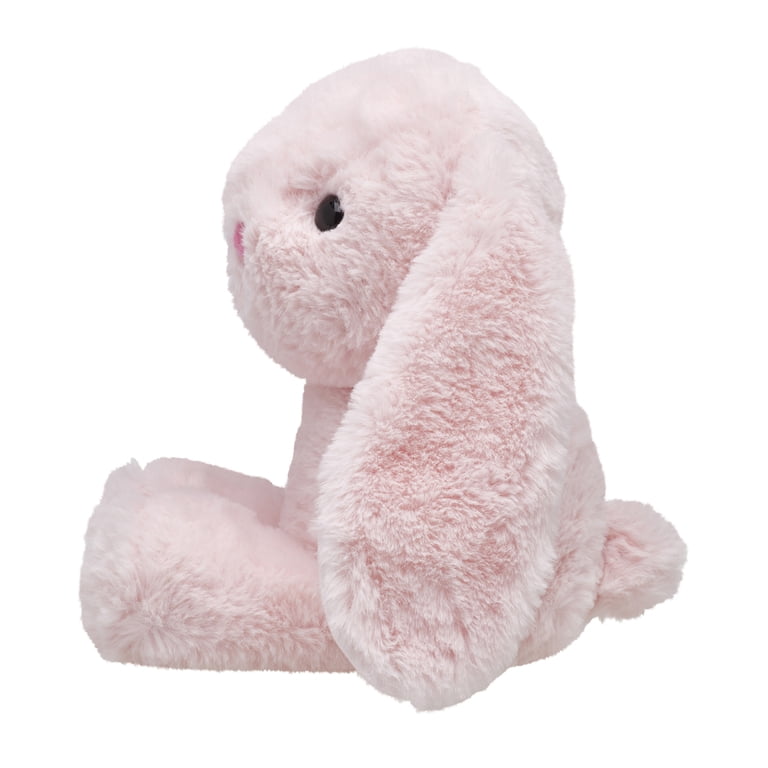 Soft Pink Plush Bunny Stuffed Animal photo 6