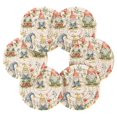 thumbnail image 2 of Haosy Set of 6 Drink Woven Coaster with Holder Heat Resistant Non-Slip Bar Coasters 4 Inches Dwarfs Flowers Plants, 2 of 7