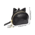 thumbnail image 7 of Vjnyvs Cute Frog Coin Purse Small Leather Coin Purse Card Key Lipstick Storage Bag Holder Wallet Pouch For Women And Men, 7 of 7