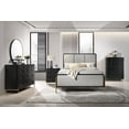 thumbnail image 2 of Arini 5-piece Queen Bedroom Set Black and Grey, 2 of 20