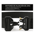 thumbnail image 3 of 3 Pzs Cinturones Tácticos De Nailon Con Hebilla Metálica Malubero Azul, Negro y Café, 3 of 4