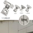 thumbnail image 3 of Overlay Soft Close 6 Way Compact Concealed Hinges for Kitchen Cabinets, 3 of 4