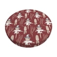 thumbnail image 1 of Balery Autumn Scarecrow Harvest Joy Fundas de asiento para taburete de bar redondo de tela de terciopelo ajustables que protegen de arañazos y manchas para sillas de 14 a 17 pulgadas.-13 inch, 1 of 7