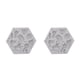 thumbnail image 4 of Moldes de silicona Wosthever para hornear cupcakes animales y hojas Gris 2piezas, 4 of 6